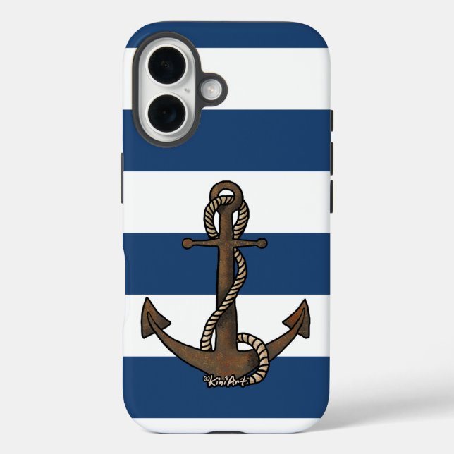 Nautical  Case-Mate iPhone case (Back)