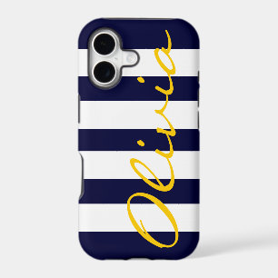 Nautical Chic Striped iPhone 5 Case