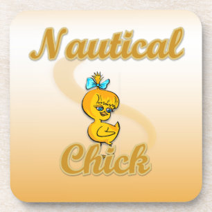 Nautical Chick Coaster