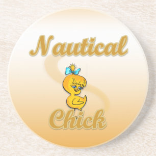 Nautical Chick Coaster