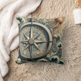 Nautical Compass 3 Cushion
