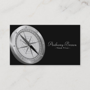 Nautical Compass Business Card