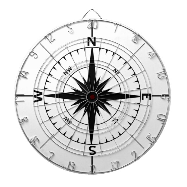 Nautical Compass Dartboard (Front)