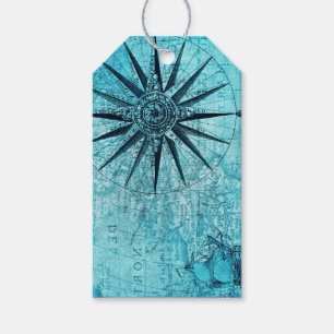 Nautical Compass Gift Tags