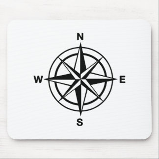 Nautical Compass Mouse Mat