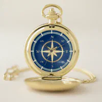 Pocket watch with working compass best sale