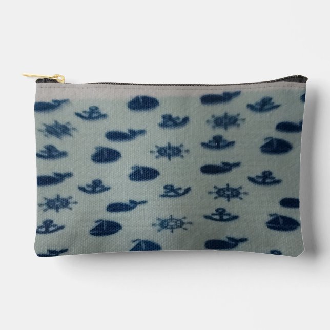 Nautical cosmetic pouch (Front)