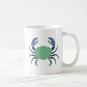 Nautical Crab Coastal Mug