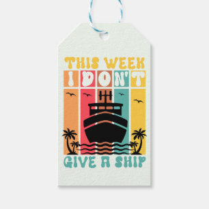 Nautical Cruise Gift Tags