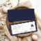 Nautical Cruise Ship Boarding pass wedding RSVP