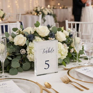 Nautical Cruise Ship Boat wedding Table Number