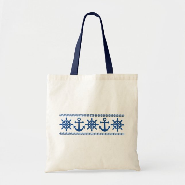 Nautical custom bag - choose style & color (Front)
