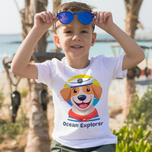Nautical Cute Dog Gifts for Boat Owners Sailors T-Shirt