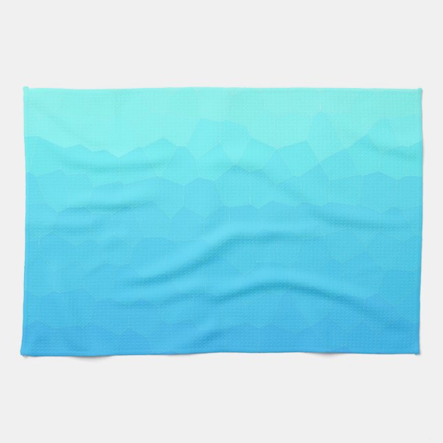Nautical decor - Deep Waters Tea Towel (Horizontal)