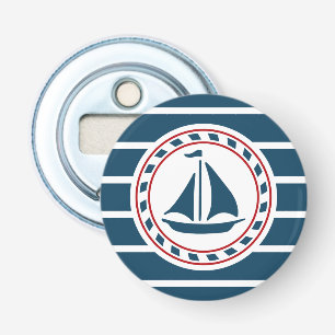 Nautical design bottle opener