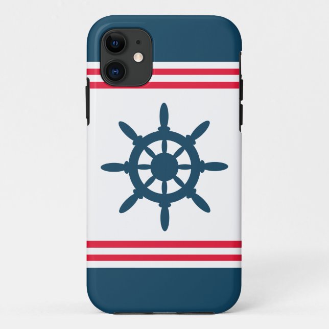 Nautical design Case-Mate iPhone case (Back)