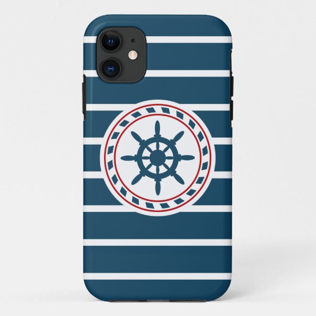 Nautical design Case-Mate iPhone case (Back)