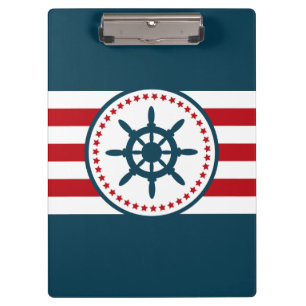 Nautical design clipboard