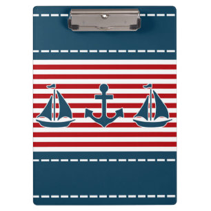 Nautical design clipboard