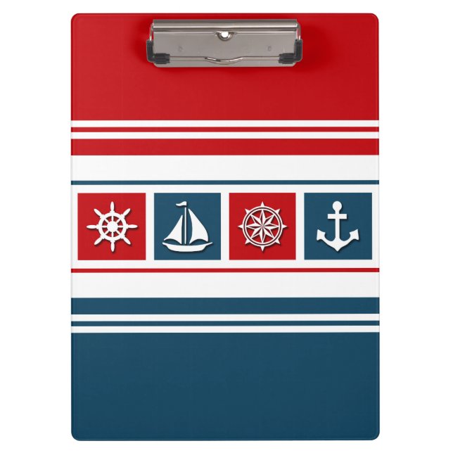 Nautical design clipboard (Front)