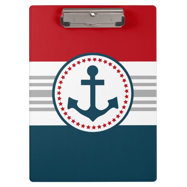 Nautical design clipboard (Front)