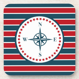 Nautical design coaster