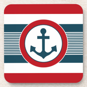 Nautical design coaster