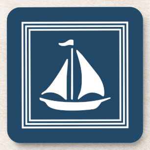 Nautical design coaster