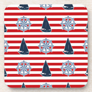 Nautical design coaster