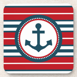 Nautical design coaster