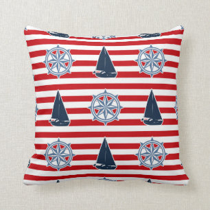 Nautical design cushion