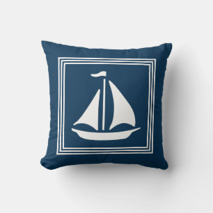 Nautical design cushion