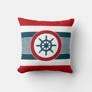 Nautical design cushion