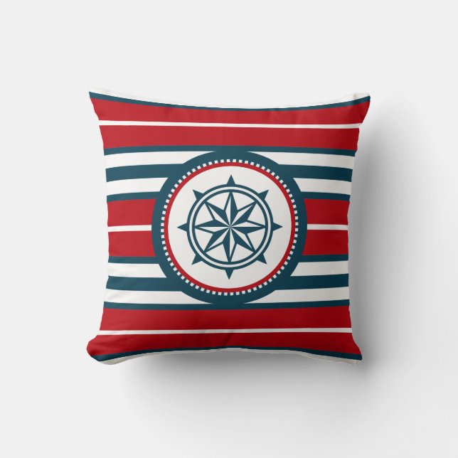 Nautical design cushion (Front)