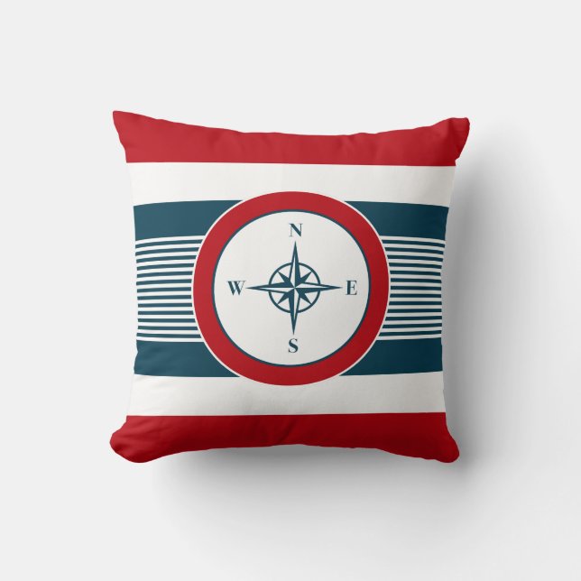 Nautical design cushion (Front)