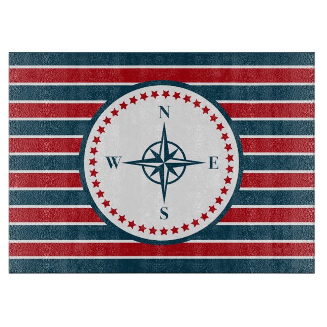 Nautical design cutting board (Front)