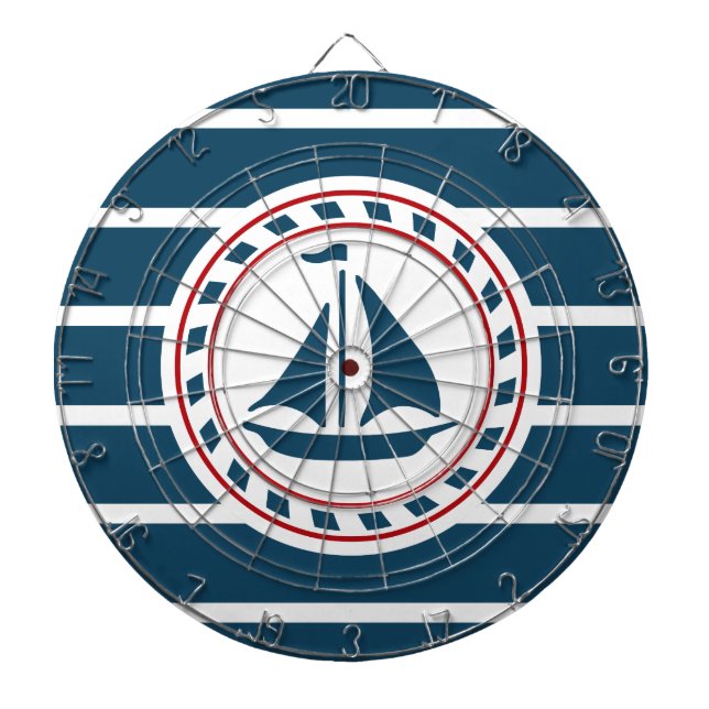 Nautical design dartboard (Front)