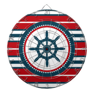 Nautical design dartboard