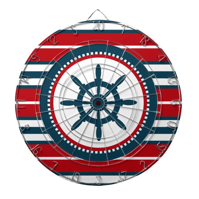 Nautical design dartboard (Front)