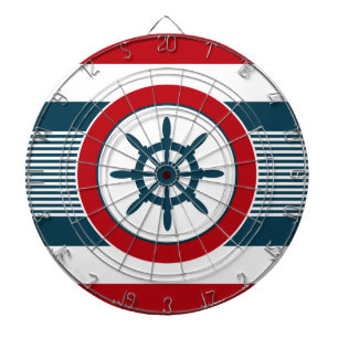 Nautical design dartboard