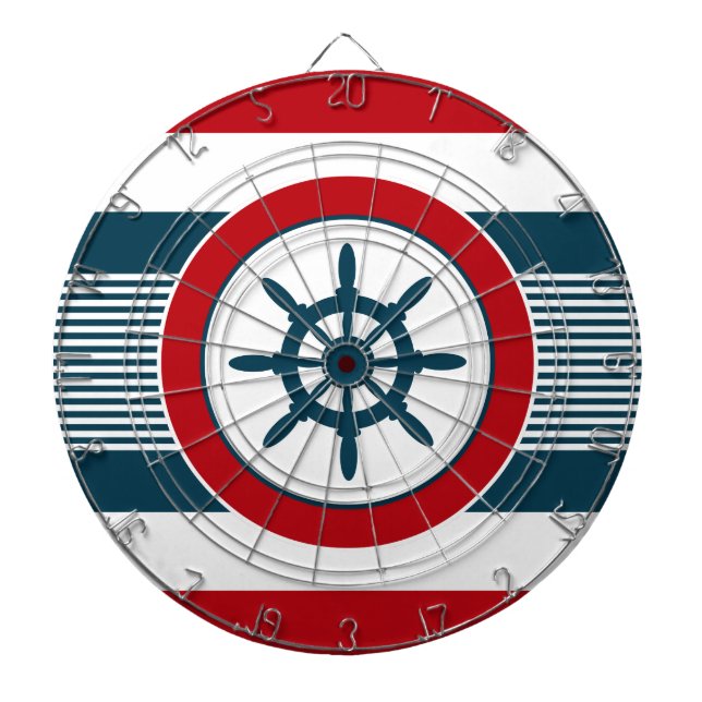 Nautical design dartboard (Front)