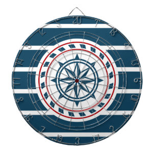Nautical design dartboard