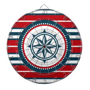 Nautical design dartboard