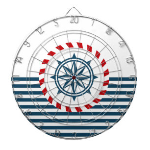 Nautical design dartboard