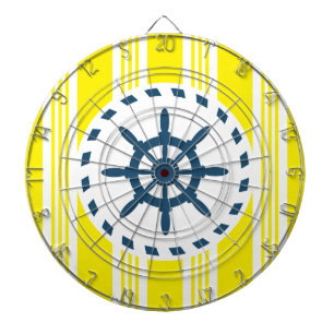 Nautical design dartboard