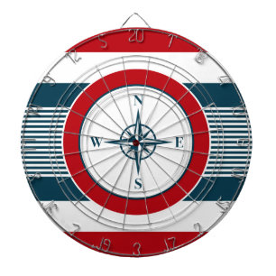 Nautical design dartboard