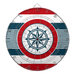 Nautical design dartboard