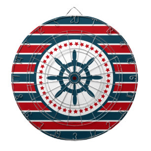 Nautical design dartboard