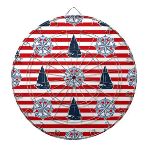 Nautical design dartboard