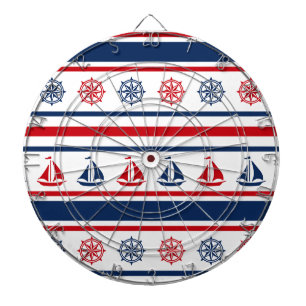 Nautical design dartboard